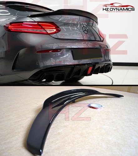 Gloss black spoiler - black, lip