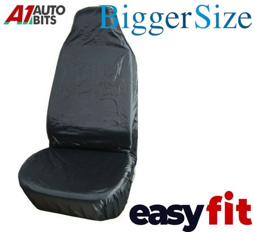 Front large black car - car, seat