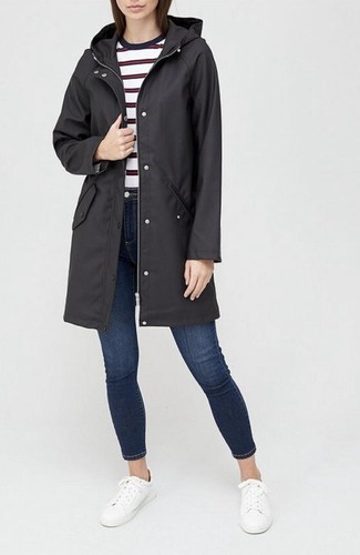 Very rubberised mac coat - very,