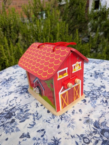 Tooky toys wooden farm set - tooky,
