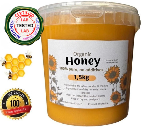 5kg honey wildflower 100 - wildflower, 100%