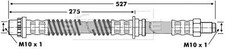 Borg & Beck BBH6843 Brake Hose Rear Right Left Braking Fits MG MG ZT Rover 75