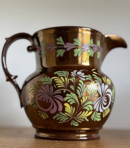 Antique victorian lustre - victorian,