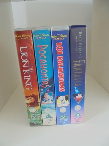 Disney vhs video tape - vhs, bundle