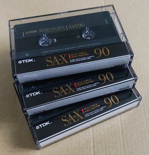 Tdk x90 type ii - 3x, sa-x90
