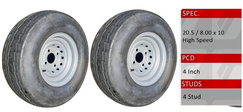 Trailer wheel tyre - &,