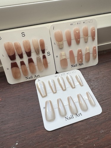 Sets size press on nails - press,