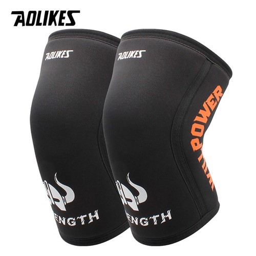 Aqf knee sleeves powerlifting - knee,
