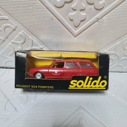 Solido 23d peugeot 504 - 1:43, no