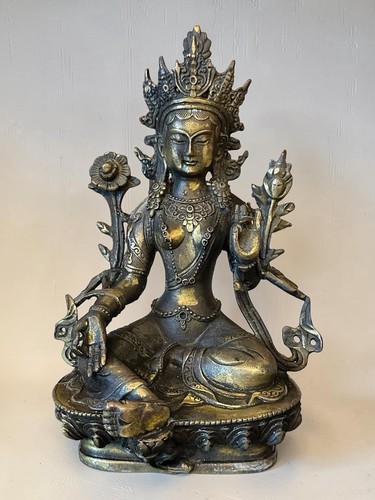 Buddhism tibet bronze tara - buddhism,