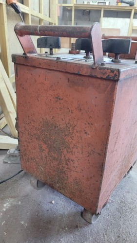 Oil filled arc welder - oil, similar