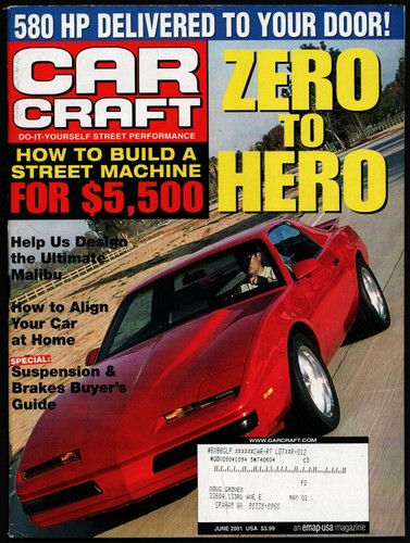 June 2001 car craft - car, magazine