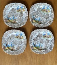 4 x Colclough Vintage Plates