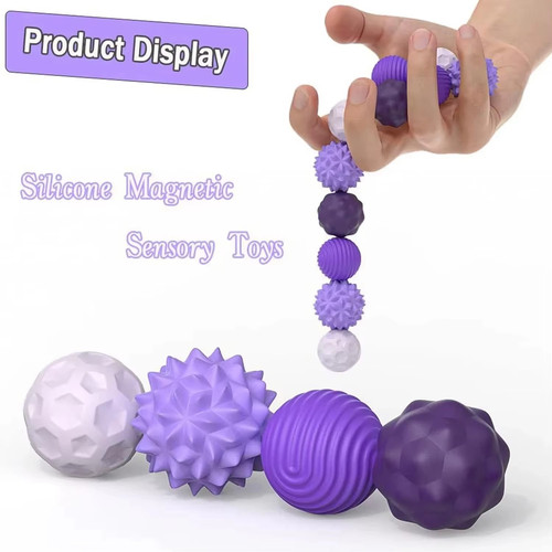 Silicone sensory balls autism - balls,