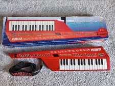 Yamaha SHS-10R Red Keytar with Original Box & Strap – Vintage Working Keyboard