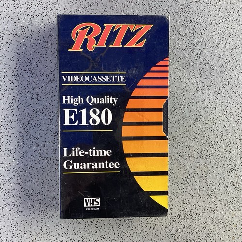 Ritz video cassette - ritz,