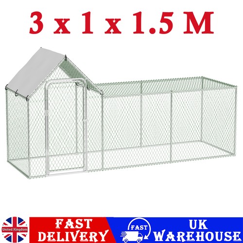 Large chicken coop - chicken, metal