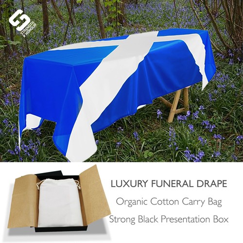 Scotland scottish coffin - coffin, drape