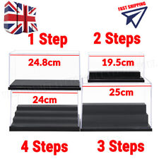 1/2/3/4 Step Acrylic Display Case Dustproof Box Perspex Clear Collectibles Model