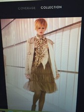 CHANEL Coffee/Beige Cream