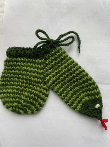 Hand made snake willy warmer - made,