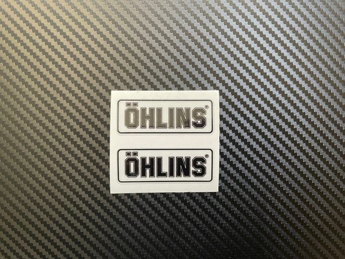 Ohlins fork shock stickers - shock,