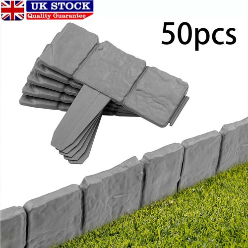 12m garden border - garden, edging