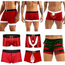 Mens Christmas Holiday Santa