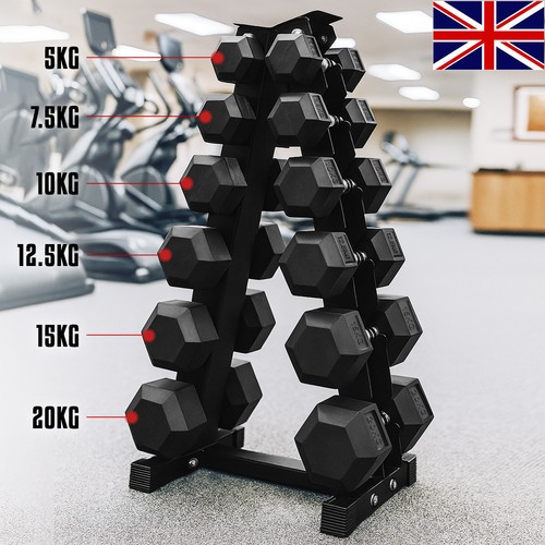 Hex dumbbell tier - tier, rack