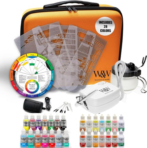 Airbrush cake decorating kit - cake,
