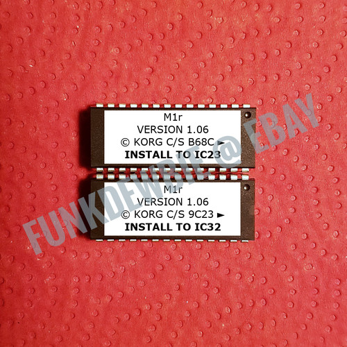 Korg m1r 06 eprom - korg, v1.06