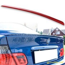 Fyralip Y22 Painted 357 Red Boot Lip Spoiler For BMW 3 Series E46 Coupe & M3