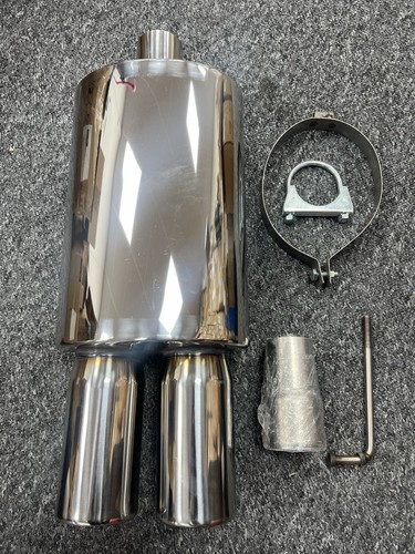 Stainless steel exhaust - steel,