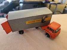 Vintage Lesney Matchbox Major No.2 Bedford Davies Tyres Truck, Freightmaster