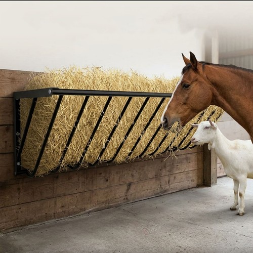 Goats hay feeder heavy - goats,