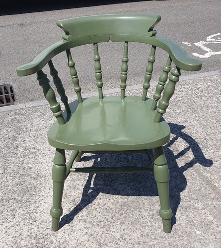 Antique captains chair - captains,