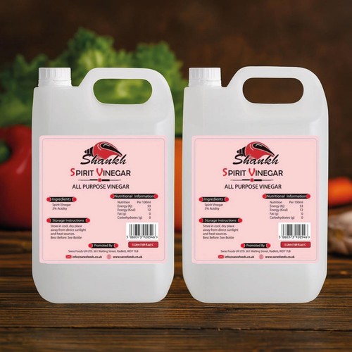 Shankh white vinegar multi - shankh, 5l