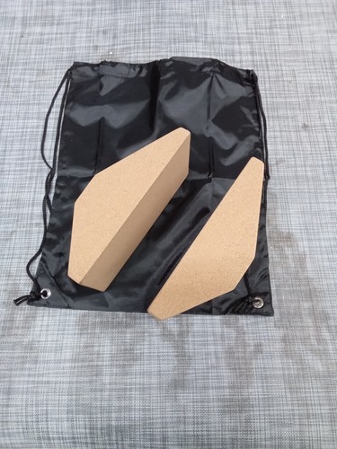 Pair cork squat wedges block - pair,