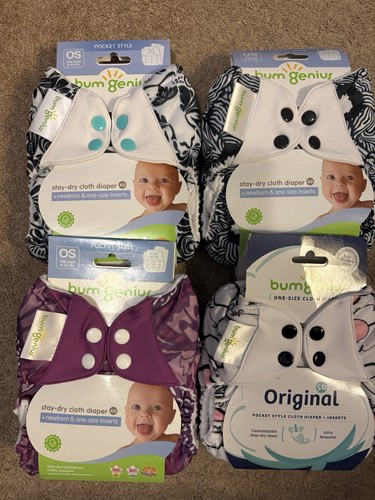 Bumgenius cloth diapers lot - bumgenius,