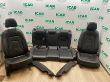 ✅2015 AUDI A4 B8 8K2 LEATHER FRONT & REAR SEATS REAR BENCH SET 8K0881106R SALOON