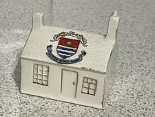 GEMMA CRESTED CHINA COTTAGE "WESTON SUPER MARE" COAT OF ARMS CZECHOSLOVAKIA