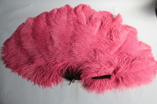 Antique large pink - antique, ostrich