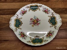 Royal Albert Berkeley Oval Cake Plate Platter Tray Handled