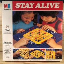 Vintage Stay Alive Board Game
