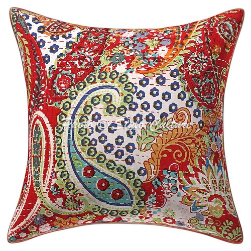 Ethnic cushion cover handmade - cushion,