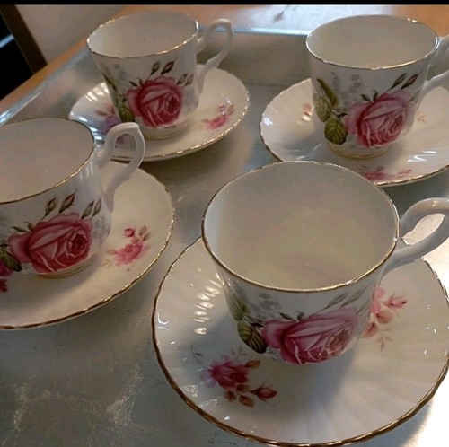 Vintage mismatched tea set - mismatched,