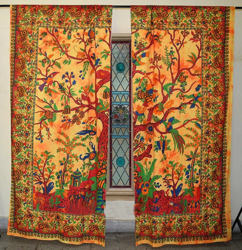 Bohemian room door - bohemian, window