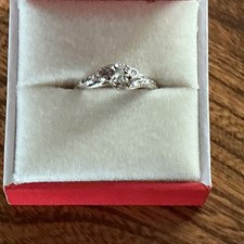 H Samuel 9ct White Gold 0.15