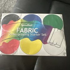 Speedball Screen Printing Textile Ink Starter Set - 6 x 4oz Jars - for fabrics