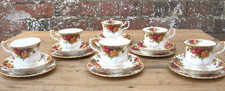 Royal Albert Old Country Roses Tea Cup Trios